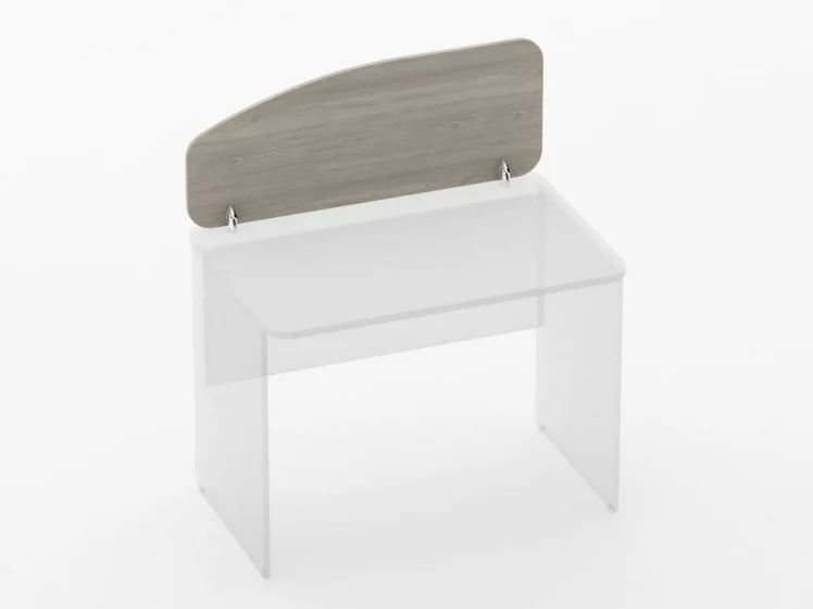 Экран разделительный Glassy 5.12.10 Дуб сантана светлый_0