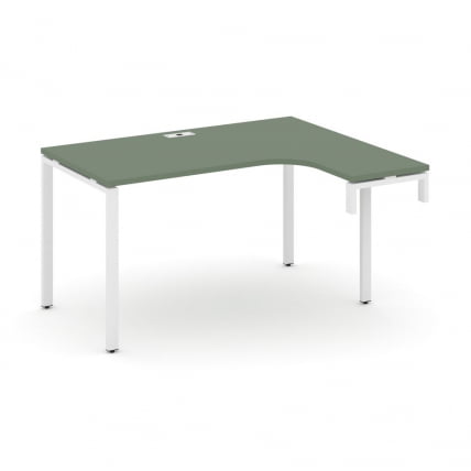 Стол-надставка на опорную тумбу (правый) CONCEPT CN.OSAN-001(R) Кобо Белый_0