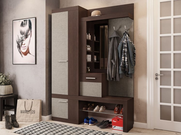 Прихожая Алекс PR-0028 Венге Скала_2