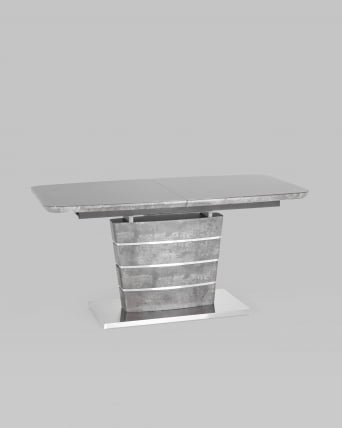 Обеденный стол Гамбург раскладной 160-200x90 Серый_1