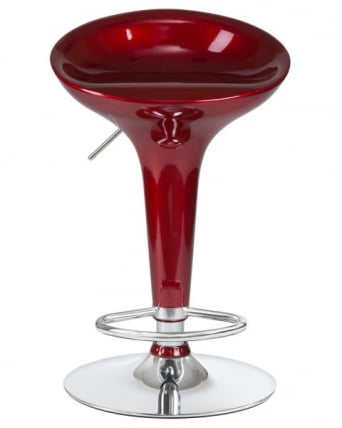 Стул барный ДОБРИН БОМБА (бордовый металлик) 2 шт / DOBRIN BOMBA_6