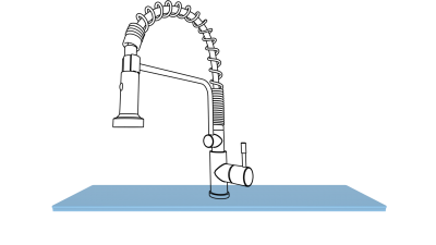 Подставка под кран Kit Kraken WING-GREEK ПодставкаПодКранWING-CREEKBLU_0