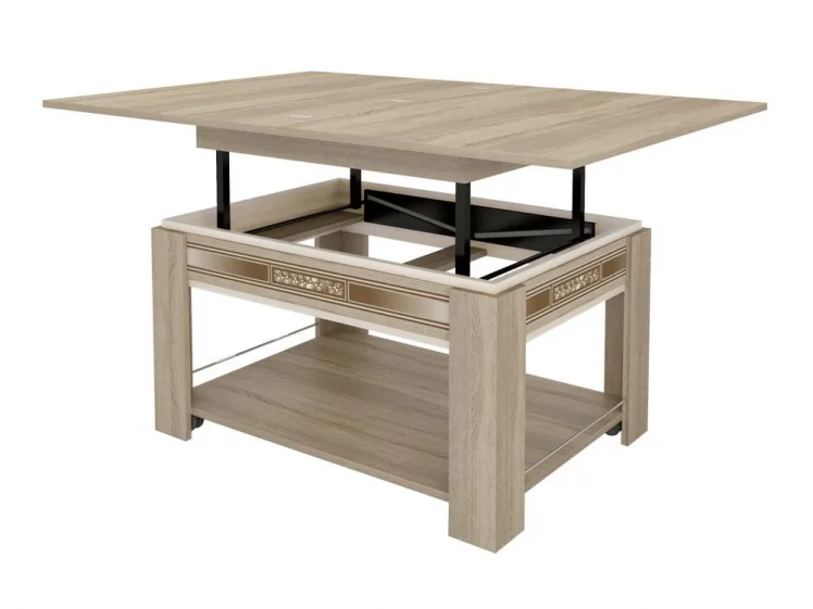 Стол журнальный Агат 24.10 Дуб Сонома/Магнолия_1