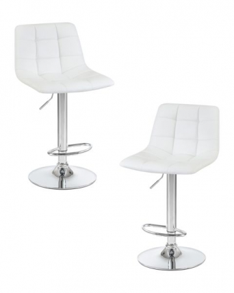 Стул барный DOBRIN TAILOR (белый) 2 шт_0