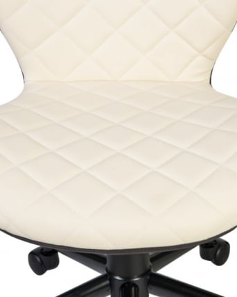 Офисное кресло для персонала ДОБРИН РОРЙ (кремово-коричневый) 2 шт / DOBRIN RORY_9