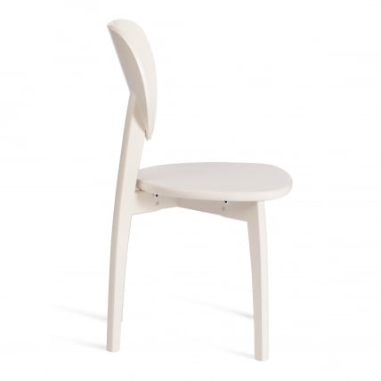 Стул DIAMANTE жесткое сидение бук, 42 х 42 х 85 см, ivory white_1