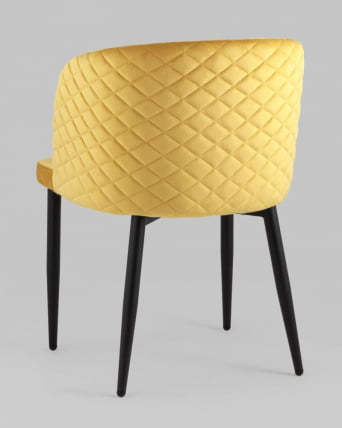 Стул Оскар велюр оранжевый набор 2 шт_3