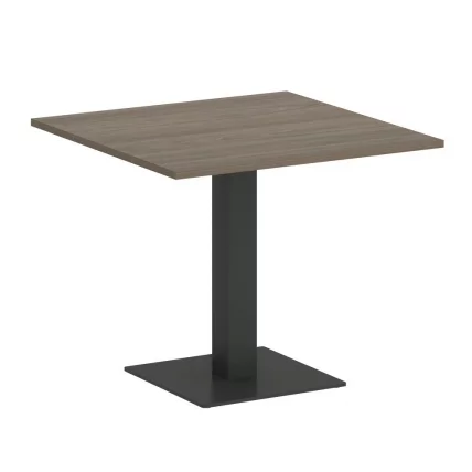 Стол журнальный квадратный HOME OFFICE VR.SP-5-90.2 Вяз Благородный/Антрацит металл_0