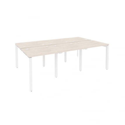 Рабочая станция на П-образном м/к ONIX O.MP-D.RS-6.0.7 Денвер Светлый/Белый_0