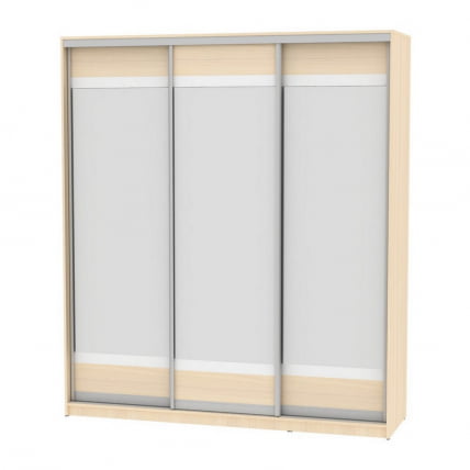 Шкаф-купе B-220х200х60-2(ДМ-D10D10D10)_0