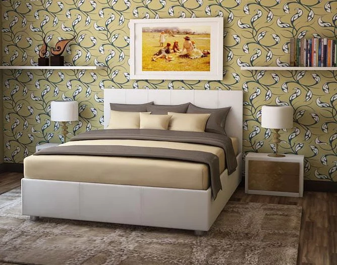 Кровать Julia Бежевый_0