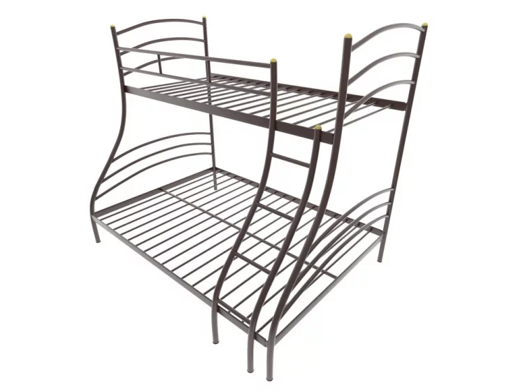 Кровать двухъярусная Глория 1400х2000 Коричневый_0