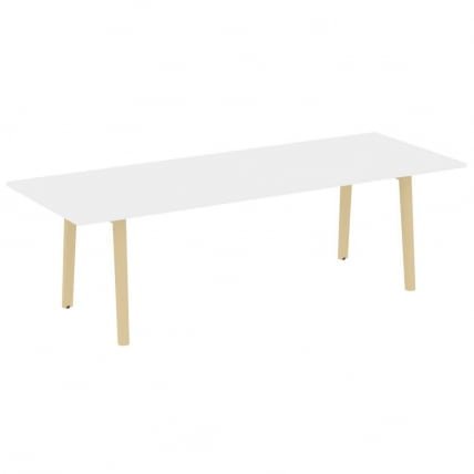 Стол переговорный ONIX WOOD OW.PRG-25 Белый Бриллиант/Светлый_0