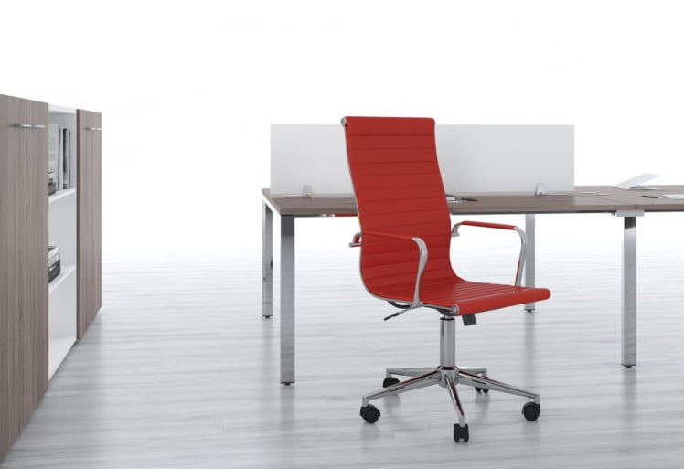 Кресло для руководителя CHAIRMAN 755 экокожа Коричневый_6