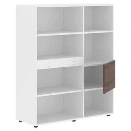 Стеллаж (каркас шкафа) ЕДИС ЕХC 1145 Белый Дуб Денвер темный / EDIS EHC_1