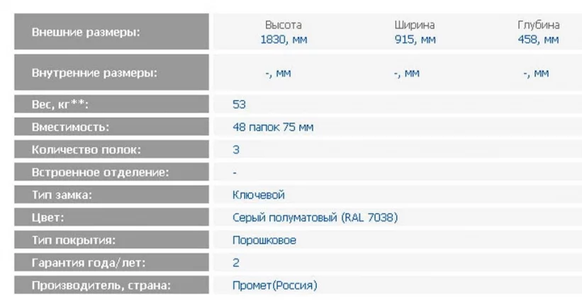 Стальной шкаф AMT 1891_1