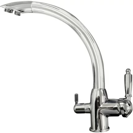 Смеситель Кухонный Zigmund and Shtain 1500 Нерж.Полир_0