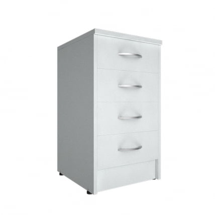 Тумба приставная (с замком) Riva А.ТП-4F-S Белый_0