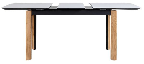 Стол раскладной Combi Glass 120-150 Automatic Natur/Light matte glass_9