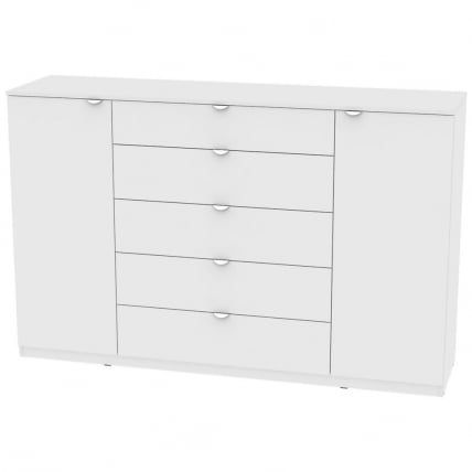 Комод Калисто(K34)1147х1802х468ручкаторцеваяTR-2(Белый)_0