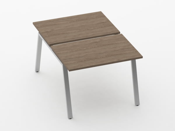 Л-образный металлический каркас с траверсами Deka 73.145.10 К Металлик матовый муар_1