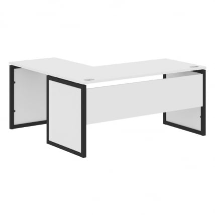 Стол письменный угловой правый XTEN-QP XQPCT 1615 R Белый Антрацит_0