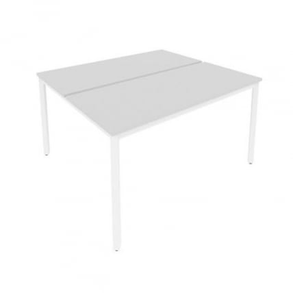 Рабочая станция на металлокаркасе SLIM SYSTEM С.СП-5.2 Серый-Белый_0