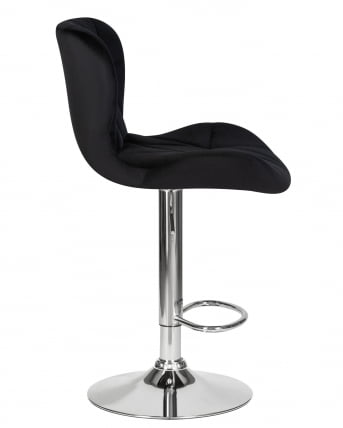 Стул барный DOBRIN BARNY Черный велюр MJ9-101_2