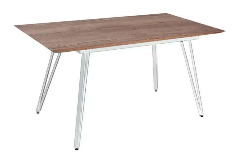 Стол раскладной Диего 140-180 вхите Галифакс Табак / white_0