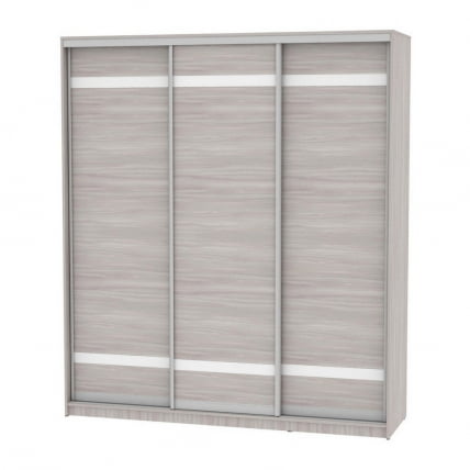 Шкаф-купе B-220х200х60-2(ЯШС-D9D9D9)_0
