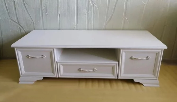 Тумба под ТВ Грация 1500 Белый_1