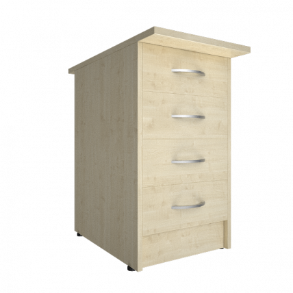 Тумба приставная (с замком) Riva А.ТП-4.2F-S Клен_0