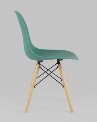 Стул Eames Style DSW серо-зеленый 4 шт. комплект (разборный каркас)_4
