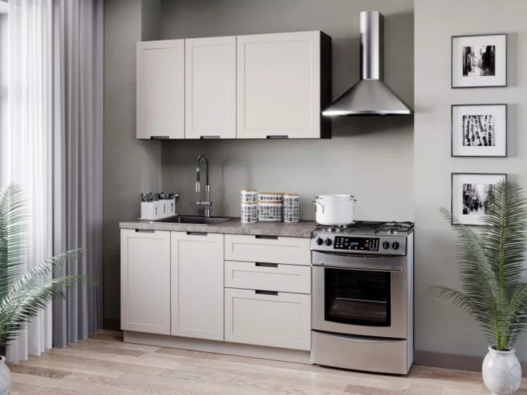 Шкаф кухонный 600 Джамис ЛД 296.350.000.146 Черный Кашмир_2