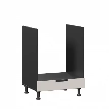 Тумба кухонная 600 для встраиваемой техники Джамис ЛД 296.250.000.140 Черный Кашмир_0