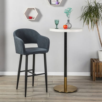 Кресло Бар Oscar Б Diag grey/черный_5