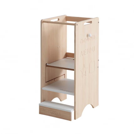 Стул-подставка Micuna Trotta MONT-1872 Waterwood/White_3