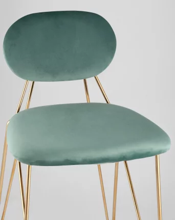 Стул полубарный Элис Мятный_8