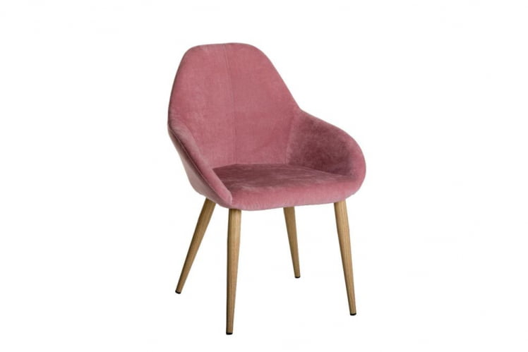 Стул Кент Розов/Натуральный Дуб / Kent_0