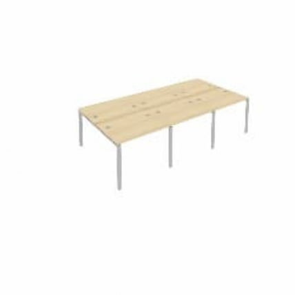 Рабочая станция на 6 раб.места Metal System Б.СМ-6.1 Акация/Серый_0