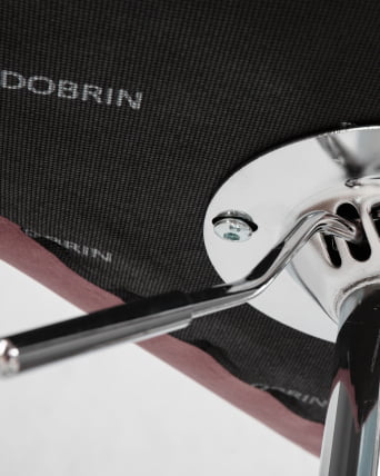 Стул барный DOBRIN KRUGER ARM Пудрово-розовый велюр MJ9-32_9