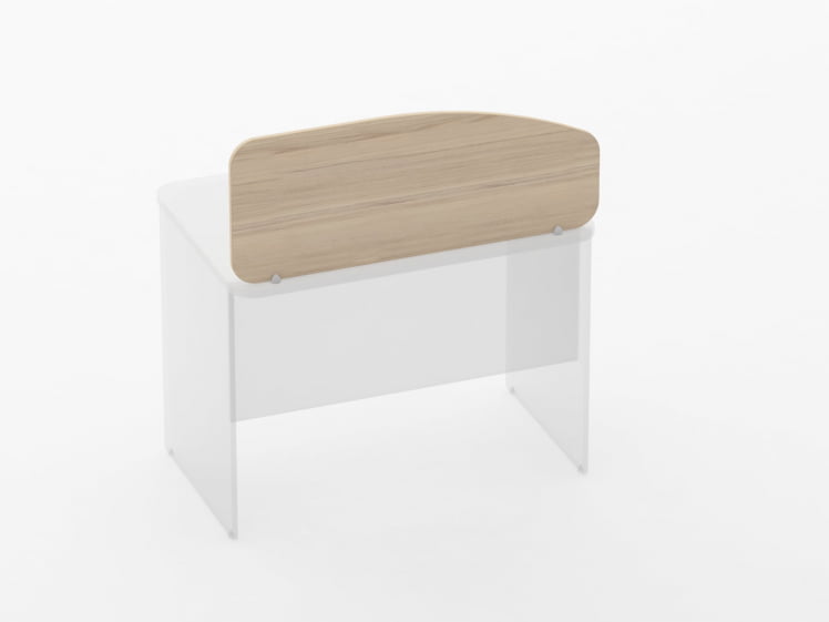 Экран разделительный Glassy 5.12.10 Орех_1