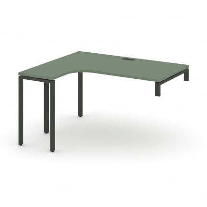 Стол-надставка на опорную тумбу (левый) CONCEPT CN.OSAN-003(L) Кобо Антрацит_0