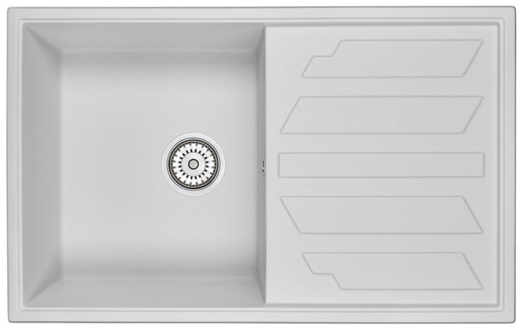 Кухонная мойка GRANULA 8002 Арктик_0