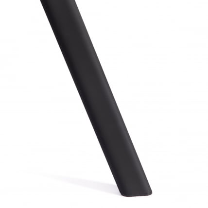 Комплект (стол, 4 стула) QUADRON (mod. PT14) Стол: МДФ/металл, стул: металл/шенилл, 100х100х73 см, 69х56х71 см, Mocha (мокко) LY1701-27/черный_7