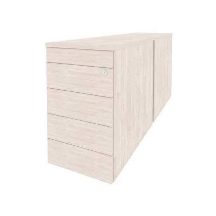 Тумба двойная приставная / опорная (TIP-ON) ONIX O.TPO-2.8 TIP Денвер Светлый_0