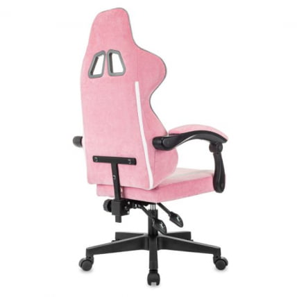 Кресло компьютерное BRABIX Shooter GM-123, 2 подушки, ткань, розовое/серое_5