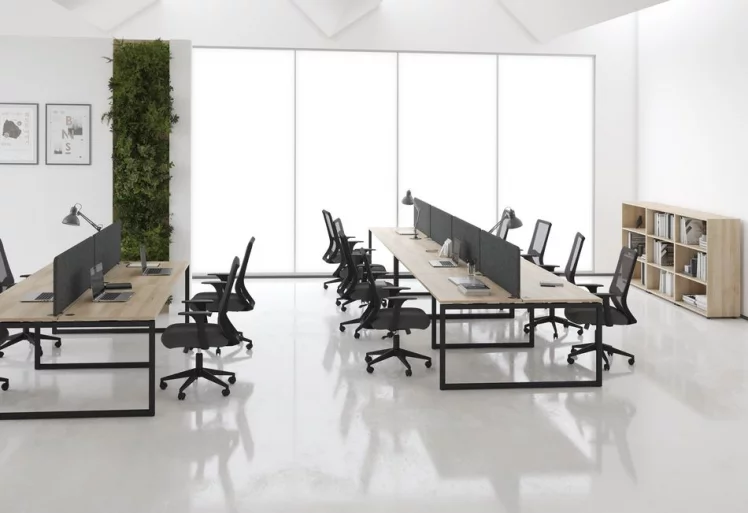 Стол письменный XTEN-Q XQST 167 Бук Тиара Антрацит_1