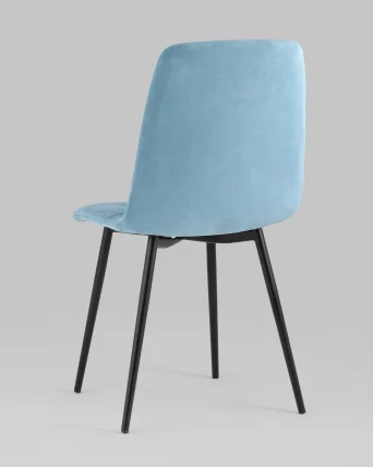 Стул Oliver велюр Пыльно-голубой_5