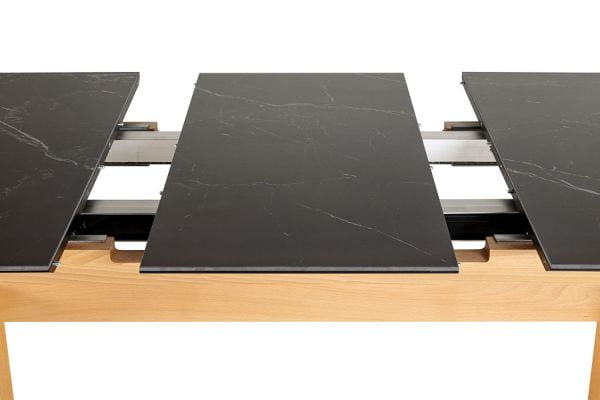 Стол раздвижной Нарвик Ceramic 140-180 Automatic Natur/Dark marble_9